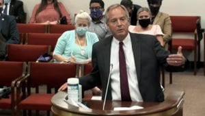 Stone gives presentation to SC House committee