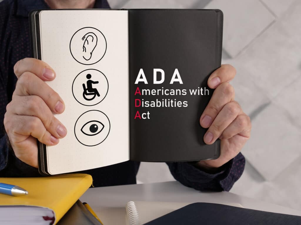 Americans with Disabilities Act icons